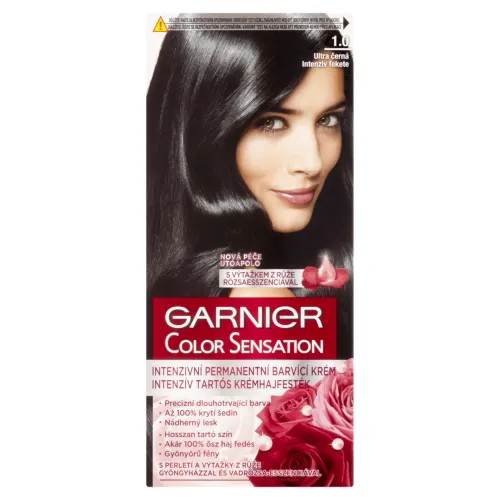 Garnier Color Sensation 1 .0 Ultra čierna, 60 +40 +