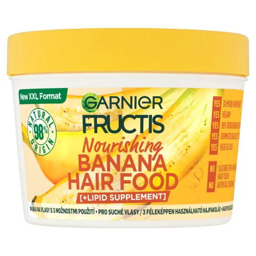 Garnier Fructis Hair Food Banana vyživujúca maska na suché vlasy