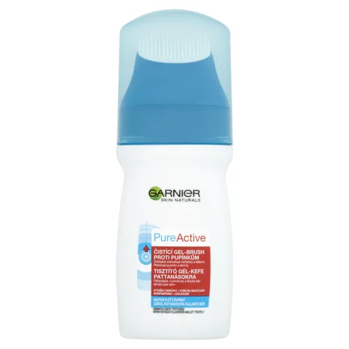 GARNIER PURE ACTIVE, čistiaci gél-brush na problematickú pleť a akné