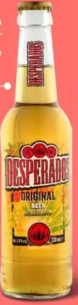 Desperados pivo s tequilovou príchuťou