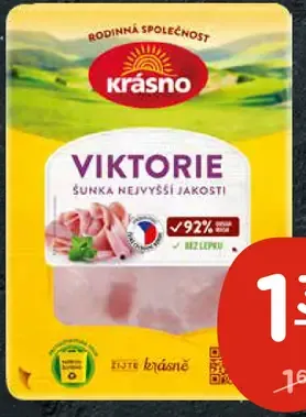 Krásno šunka Viktória najvyššej kvality