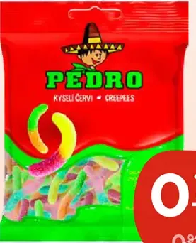 Pedro želé cukríky rôzne druhy