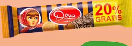 Deva Orange tyčinka s pomarančovou náplňou