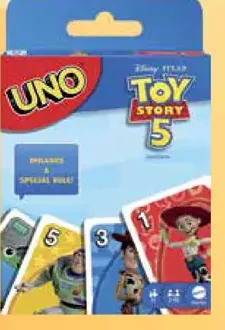 Toy Story 5 UNO kartová hra