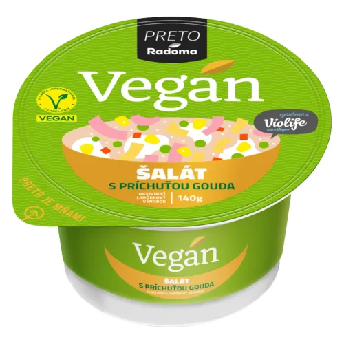 PRETO Radoma Vegan šalát s príchuťou gouda