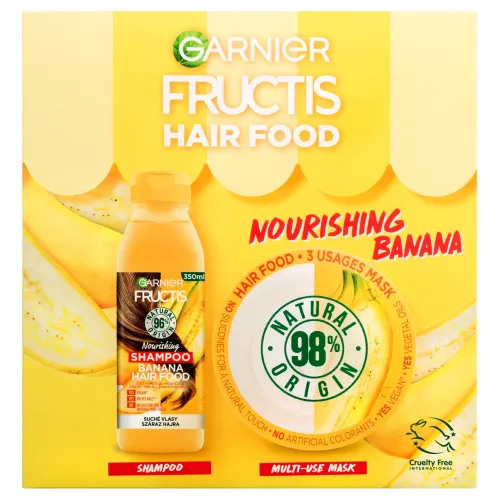 Garnier Hair Food Banana shampoo and mask