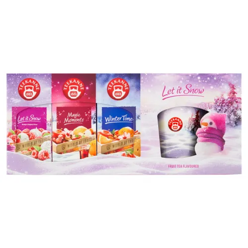 Teekanne Let it Snow 3 x 20 vrecúšok+ šálka