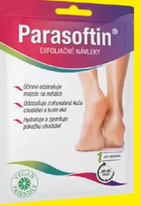 Parasofin exfoliačné návleky