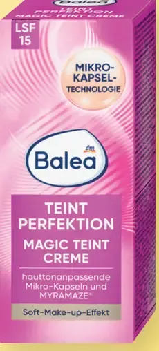 Balea Teint Perfection tónovací pleťový krém s OF 15