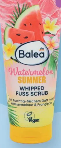 Balea Watermelon Summer peeling na nohy