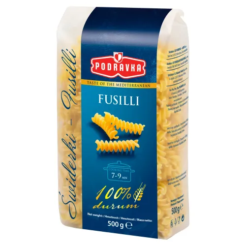 Podravka Fusilli semolínové cestoviny