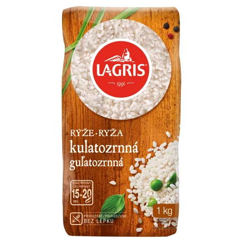 Lagris Ryža guľatozrnná lúpaná