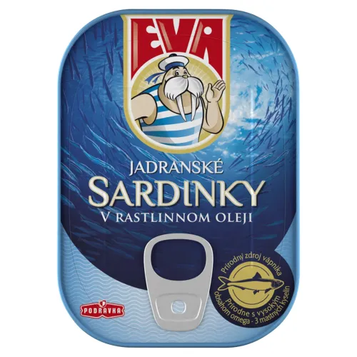Eva Jadranské sardinky v rastlinnom oleji