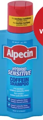 Alpecin Hybrid Sensitive kofeínový šampón na vlasy