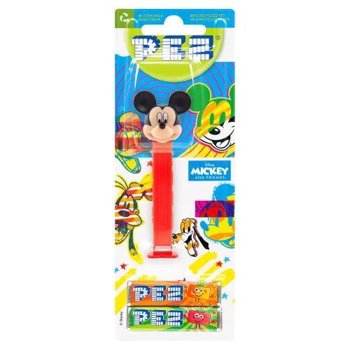 PEZ Figúrka + 2 PEZ štangličky ovocné 2 x(17 g)