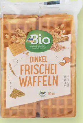 DmBio špaldové wafle