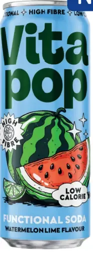 Vitapop prebiotická sóda