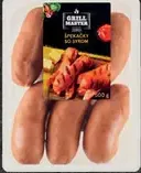 Tesco Grill Master Mini bernské párky so syrom obalené slaninou