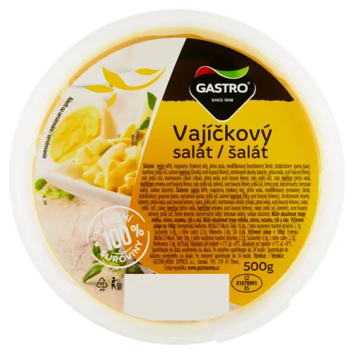Gastro Vajíčkový šalát