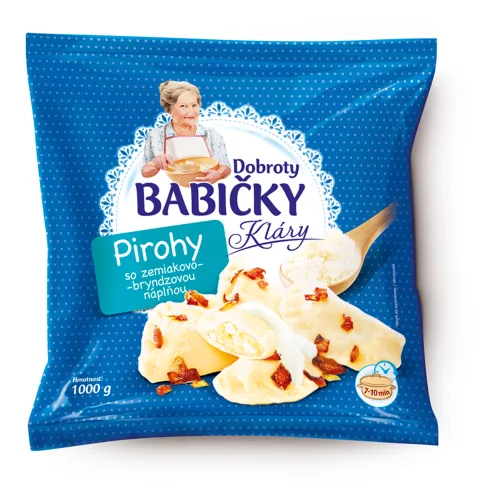 Dobroty Babičky Kláry Pirohy so zemiakovo-bryndzovou náplňou