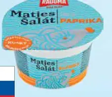 Radoma Ryba Žilina matjes šalát paprika