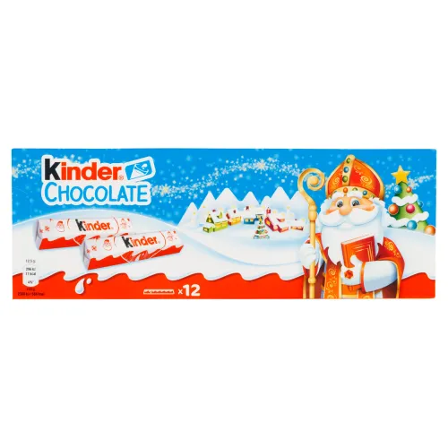 Kinder Chocolate tyčinky z mliečnej čokolády s mliečnou náplňou
