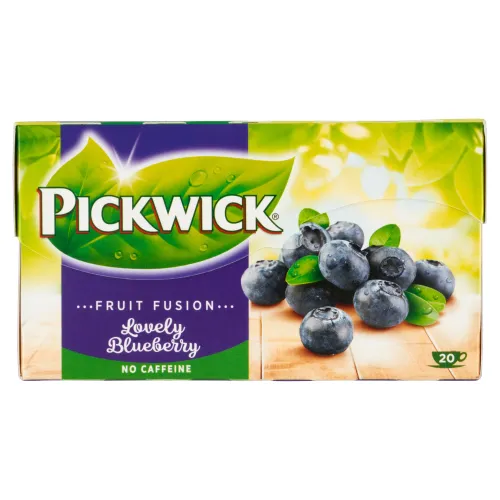 Pickwick Fruit Fusion Ovocnobylinný čaj s čučoriedkami 20 x(40 g)