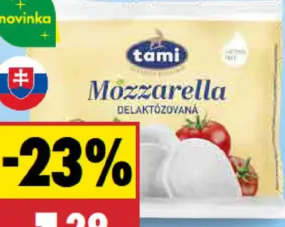 Tami mozzarella bezlaktózová
