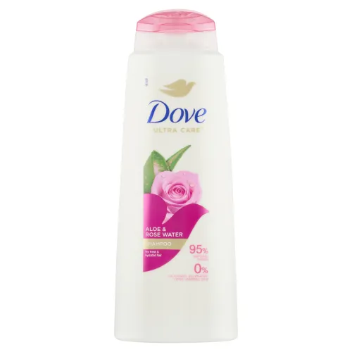 Dove Šampón s aloe a ružovou vodou