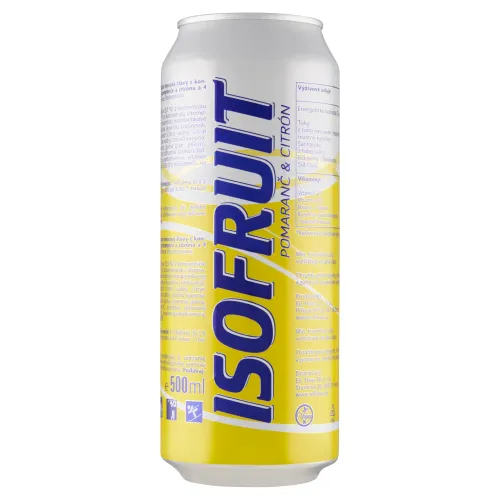 Isofruit Izotonický nápoj s príchuťou pomaranča a citrónu