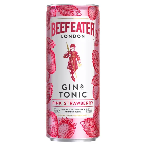 Beefeater Gin & Tonic Pink Strawberry