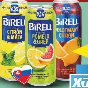 Birell nealkoholický radler, rôzne druhy