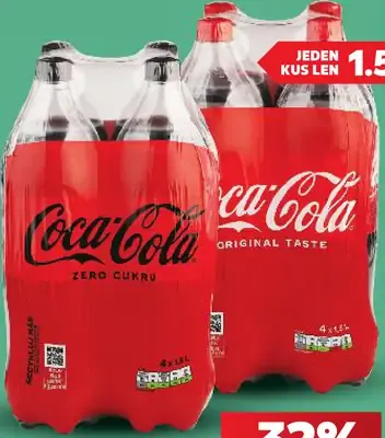 Coca-Cola limonáda – Coca-Cola Zero cukru a Coca-Cola Original Taste