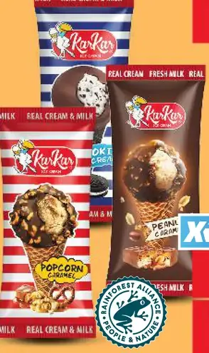 KitKat mrazený krém – rôzne druhy