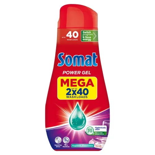 Somat All in 1 Hygienic Freshness gél do umývačky riadu 2 x