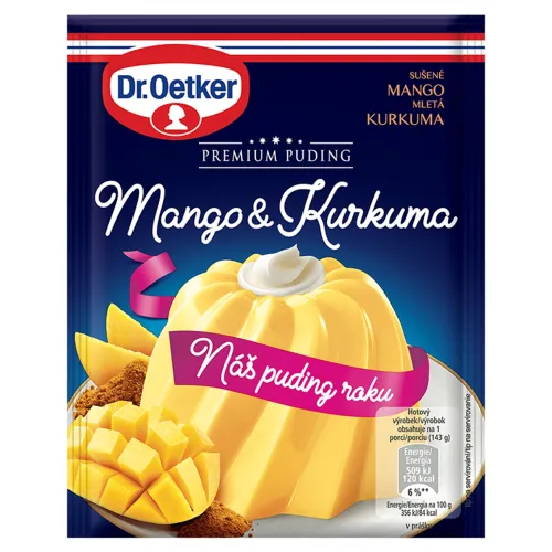 Dr. Oetker Premium Puding Mango & kurkuma