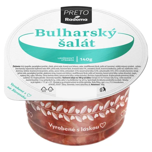 PRETO Radoma Bulharský šalát