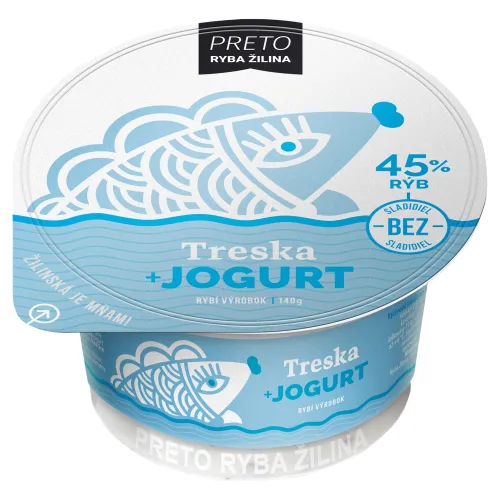 PRETO Ryba Žilina Treska s jogurtom