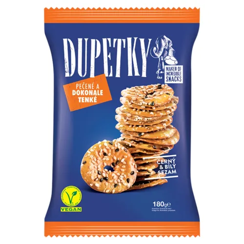 Dupetky Praclíky s čiernym a bielym sezamom