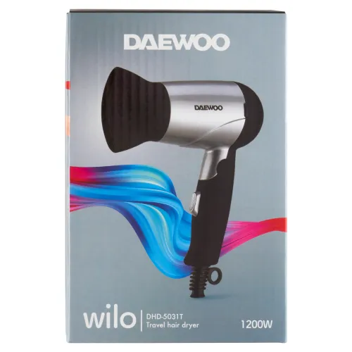 Daewoo Wilo DHD-5031T 1200W cestovný sušič vlasov