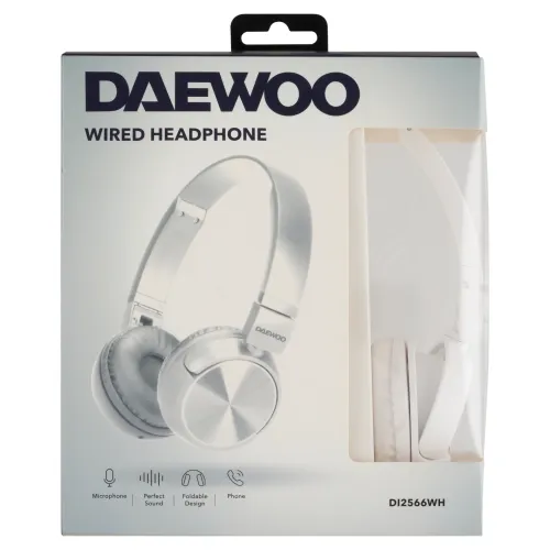 Daewoo Káblové slúchadlá DI2566WH