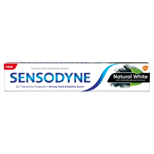 Sensodyne Natural White zubná pasta s fluoridom