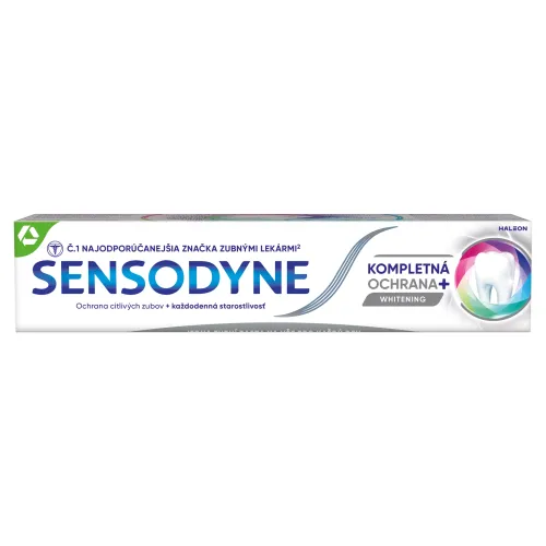 Sensodyne Whitening Kompletná ochrana+ zubná pasta s fluoridom