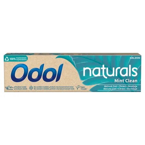 Odol Naturals Mint Clean zubná pasta s fluoridom