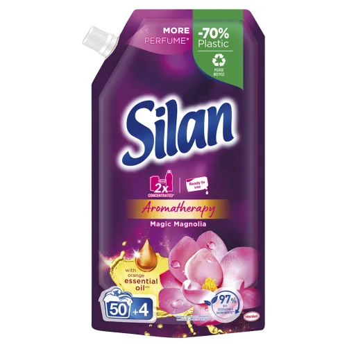 Silan Aromatherapy Magic Magnolia koncentrovaný avivážny prostriedok 54 praní