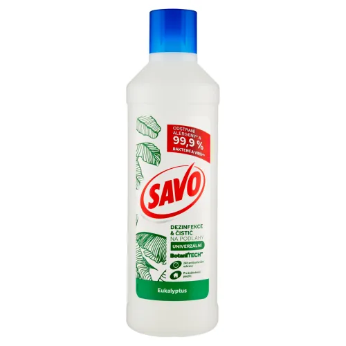 Savo BotaniTech Dezinfekcia a čistič na podlahy eukalyptus