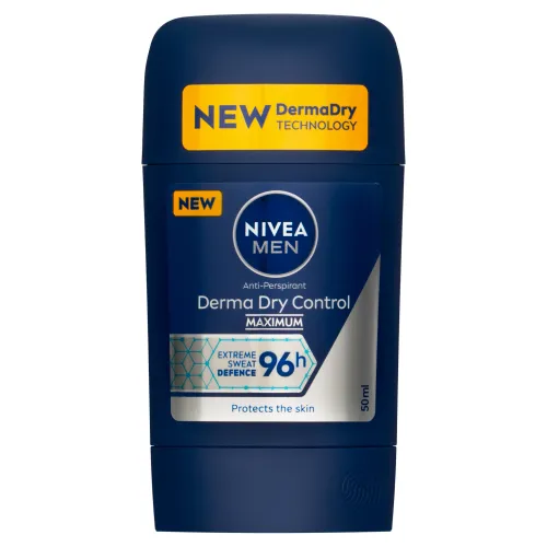 Nivea Men Derma Dry Control tuhý antiperspirant