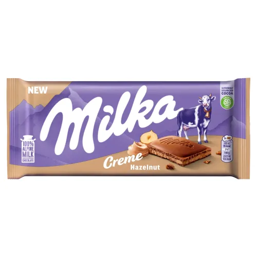 Milka Hazelnut Créme mliečna čokoláda