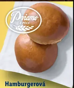 Piano hamburgerová brioška