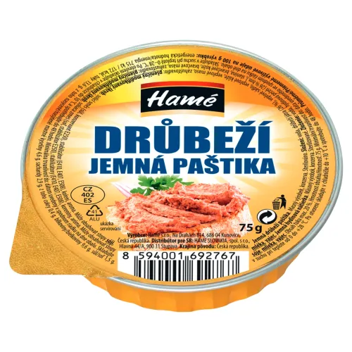 Hamé Pečeňovka paštéta z bravčovej pečene